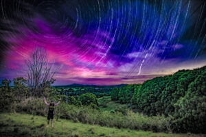 "Perry's Hill Lookout Star Trails" by Punk Dad Stills
