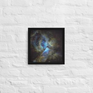 "The Great Carina Nebula (C92 in SHO Palette)" by Punk Dad Stills - (12" x 12")