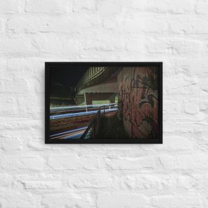 "Saturday Night Light Trails #1" by Punk Dad Stills - (12" x 18")