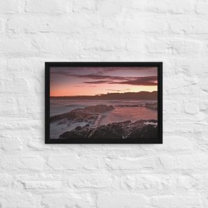 "Sawtell Rock Pool Blue Hour" by Punk Dad Stills - (12" x 18")