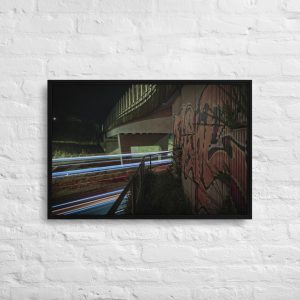 "Saturday Night Light Trails #1" by Punk Dad Stills - (20" x 30")