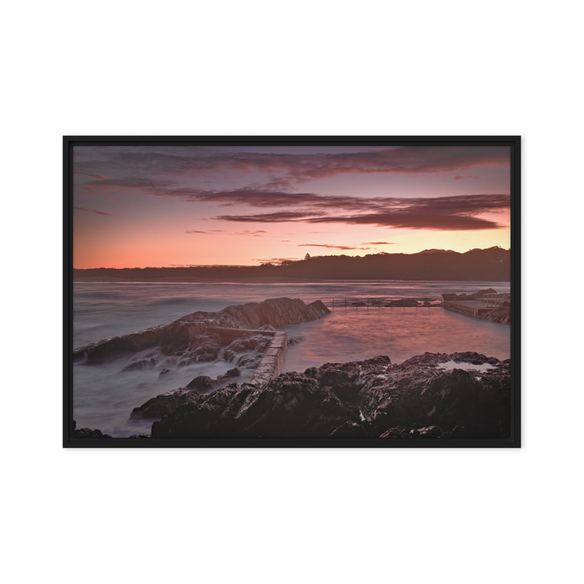 "Sawtell Rock Pool Blue Hour" by Punk Dad Stills