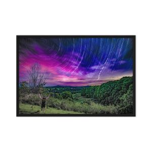 "Perry's Hill Lookout Aurora Star Trails" by Punk Dad Stills