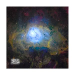 "Lagoon Nebula (Messier 8 in SHO Palette)" - Poster by Punk Dad Stills