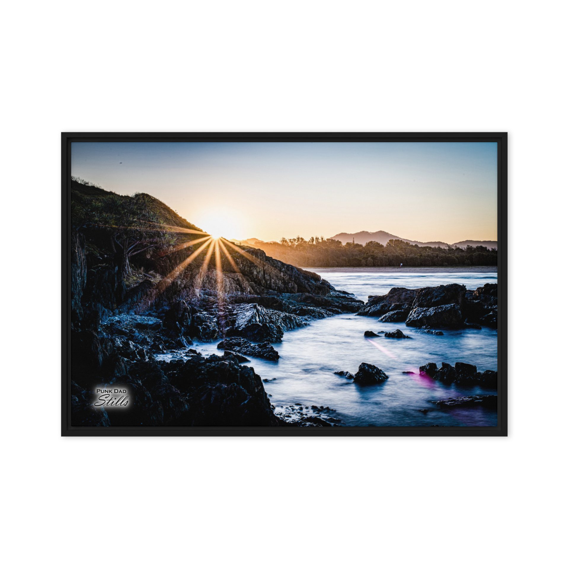 "Trapdoors by Evening" - Framed Canvas by Punk Dad Stills - Image 3