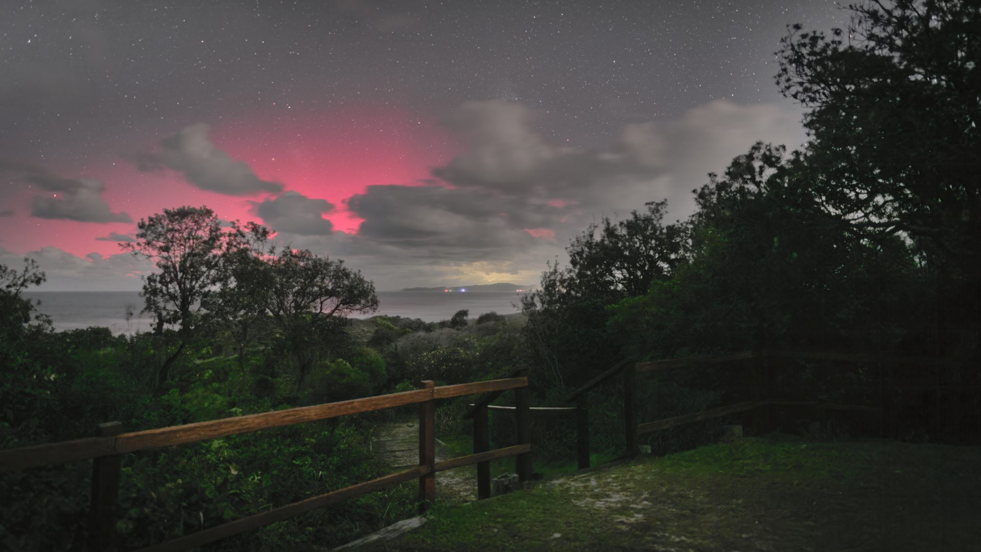 "Wilson's Headland Aurora Australis" by Punk Dad Stills