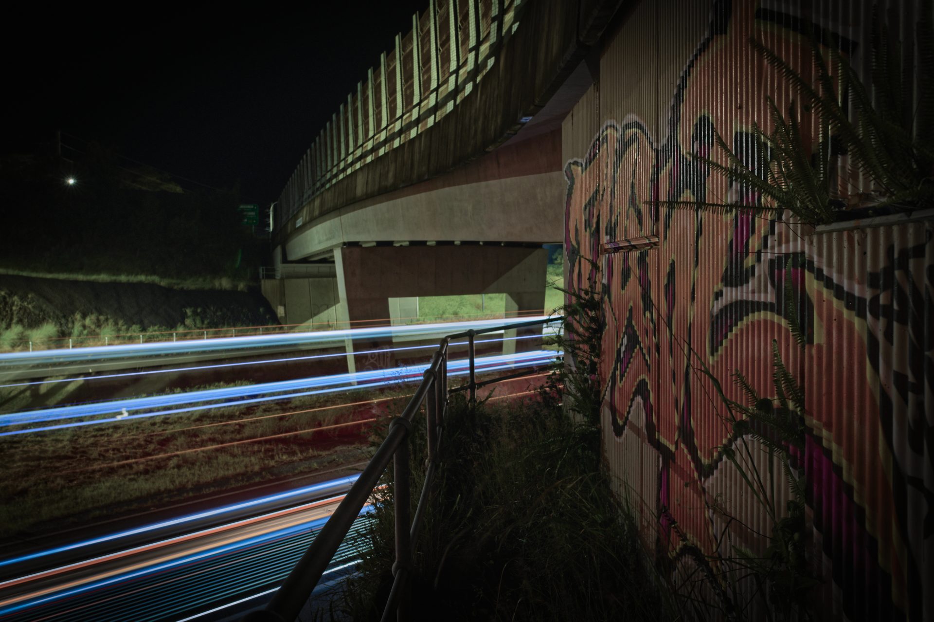 "Saturday Night Light Trails #1" by Punk Dad Stills